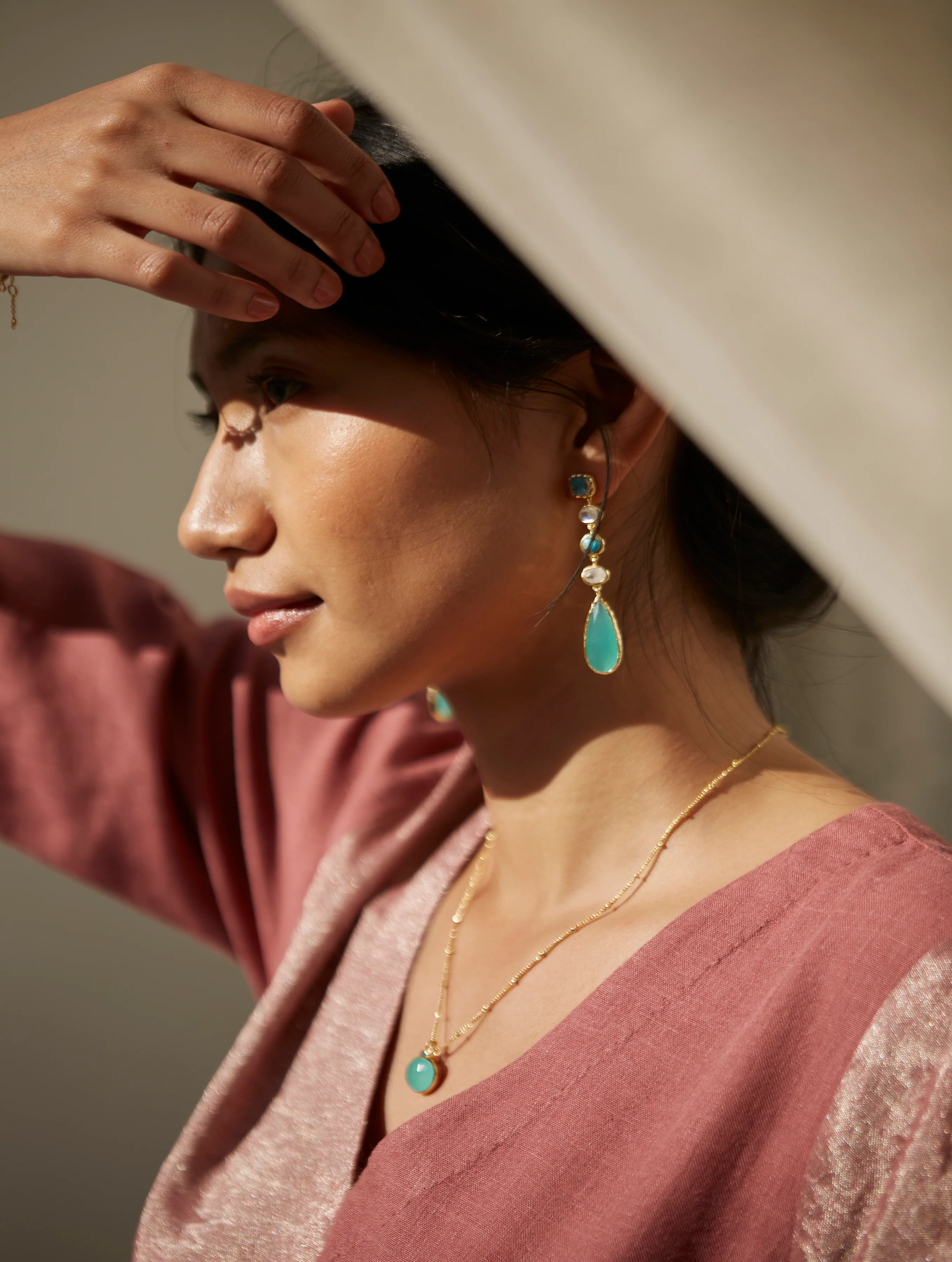 Zuna Necklace - Sea - Image 3